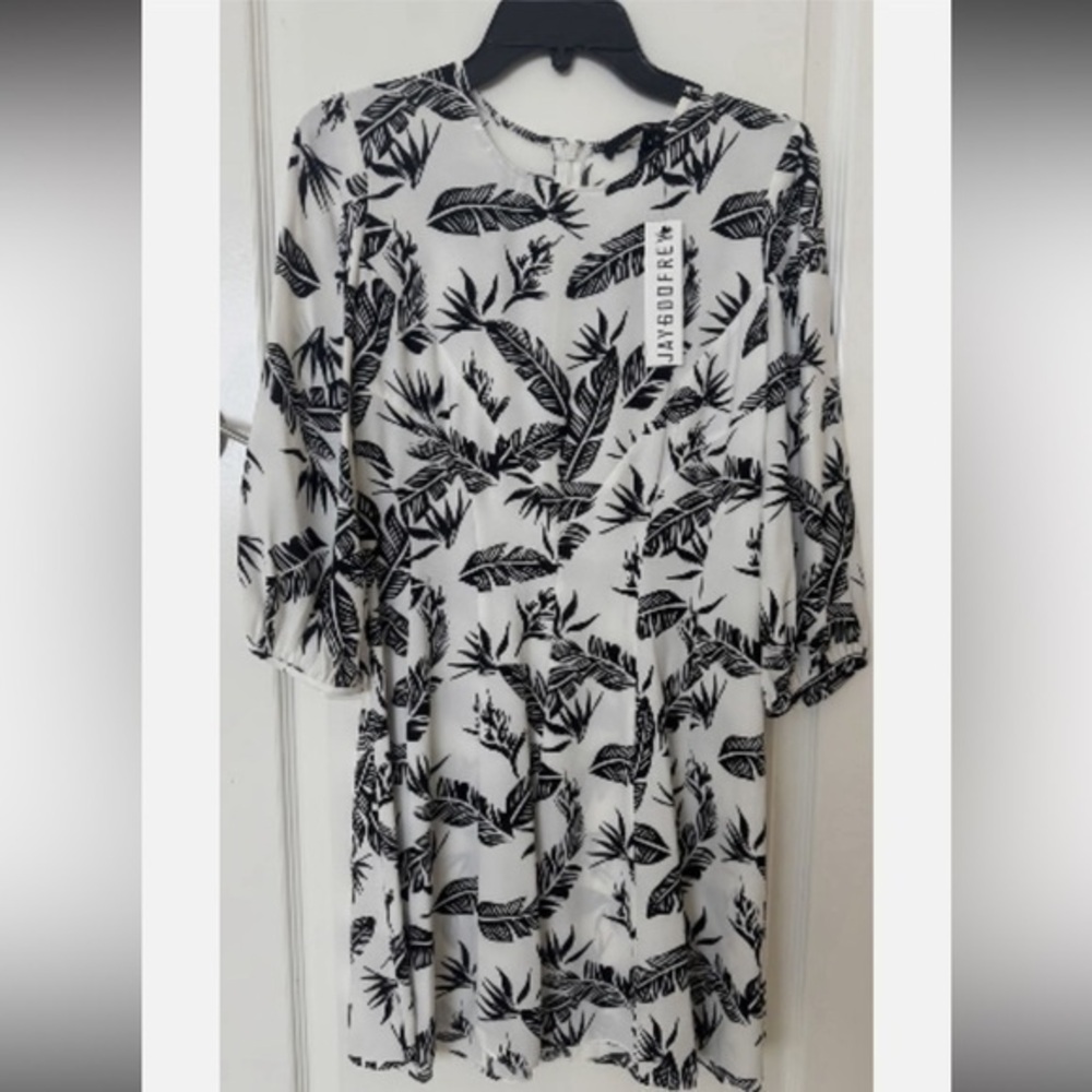NWT - Jay Godfrey - Tropical Dress - Size 10
